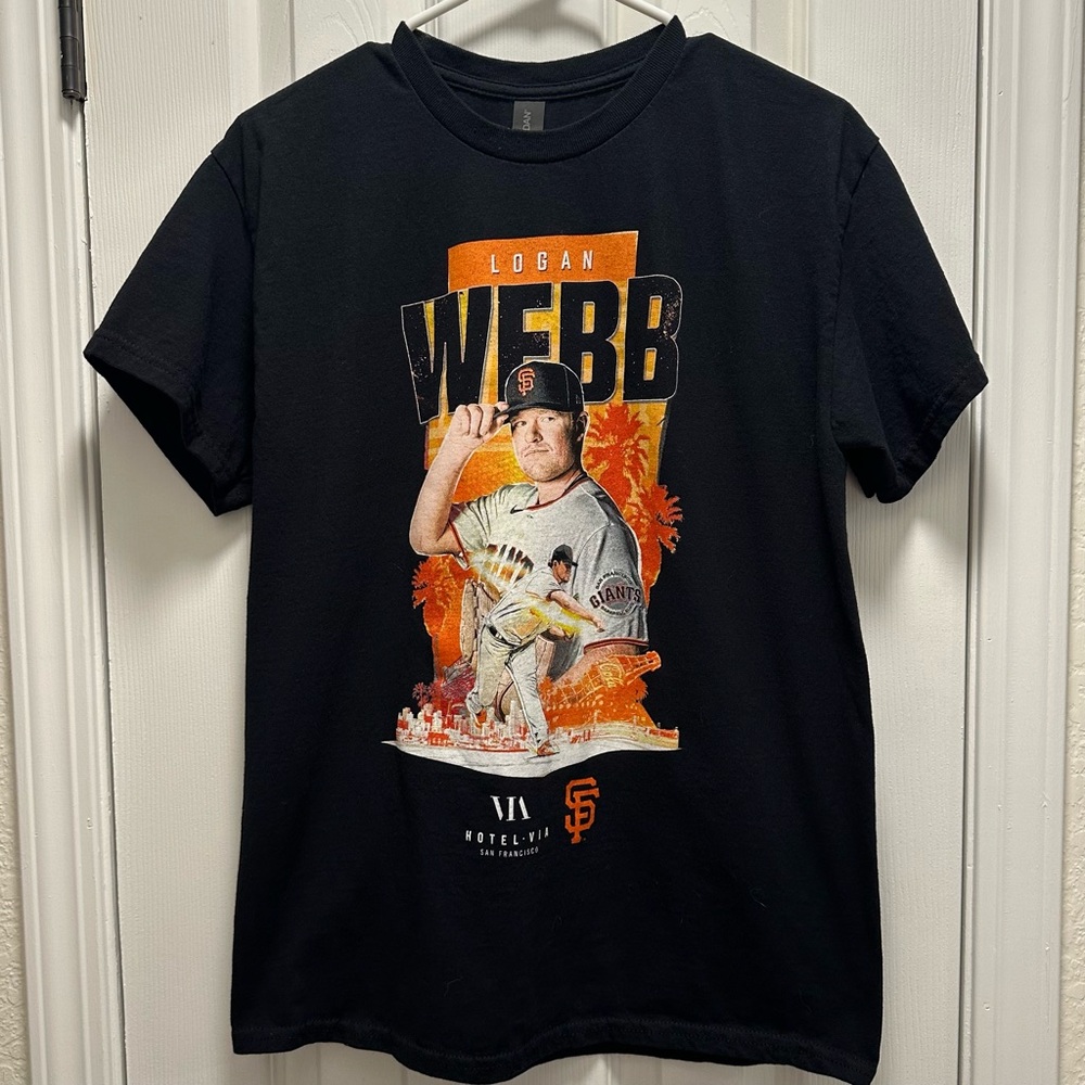 San Francisco Giants Logan Webb Graphic T-Shirt M